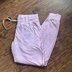 Lululemon pink joggers
